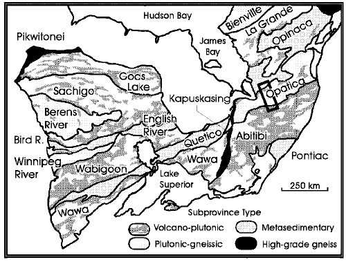 Preserved Opatica Subduction Zone from the Archean